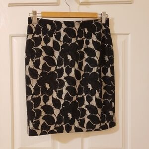 Ann Taylor Floral Pencil Skirt